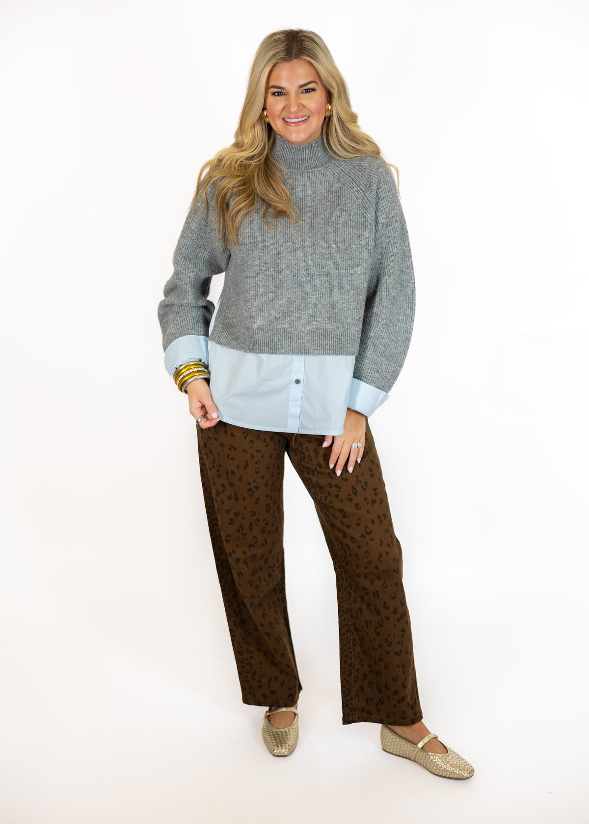 Heather Grey Sweater