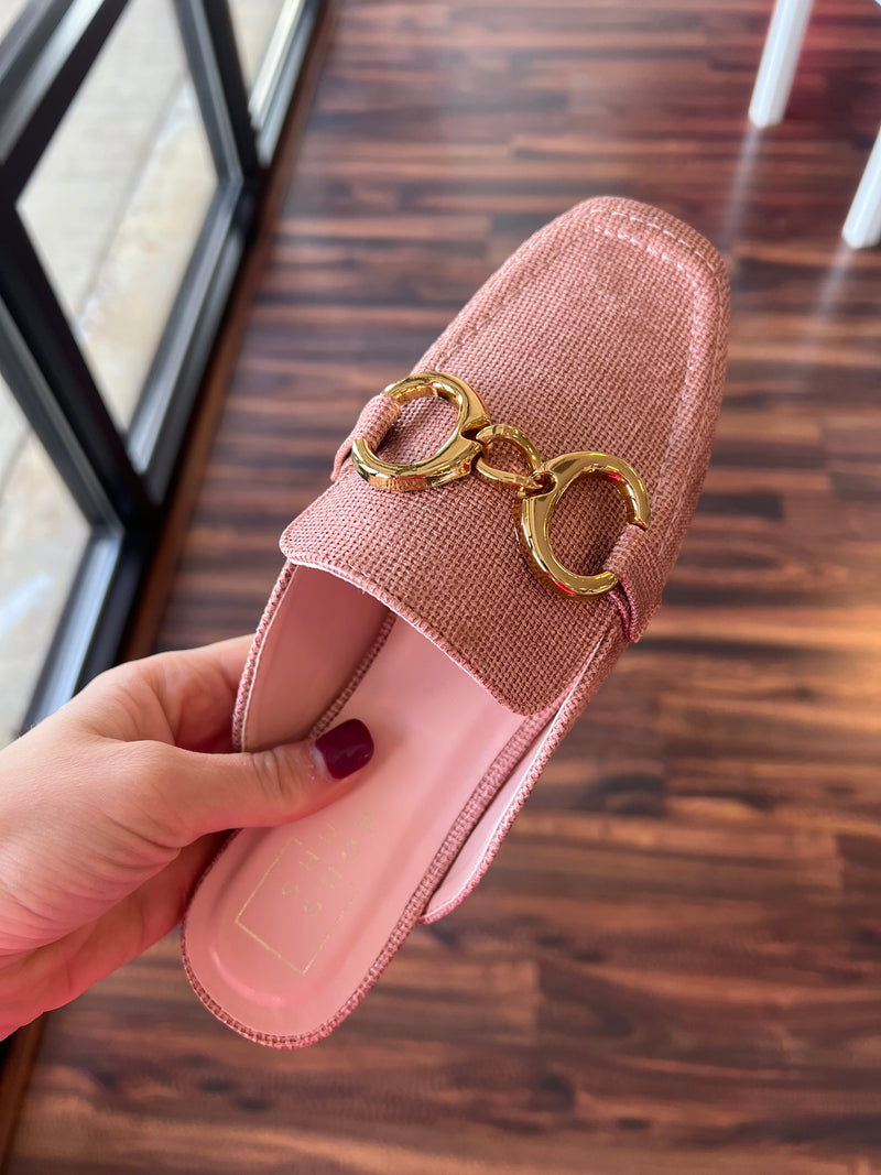 Blush Woven Andromeda Loafer