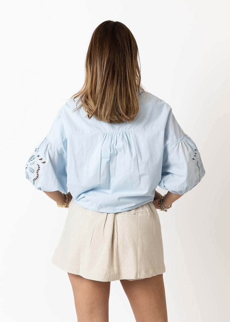Pastel Blue Top