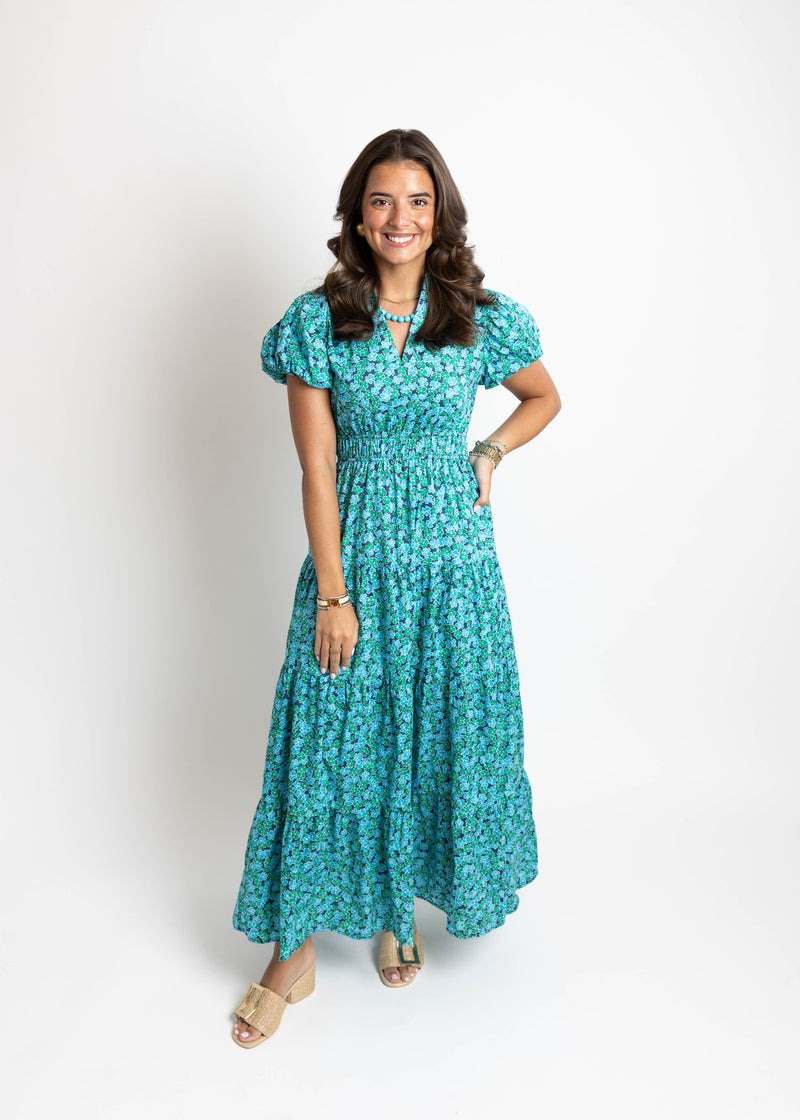 Fancy Floral Maxi Dress