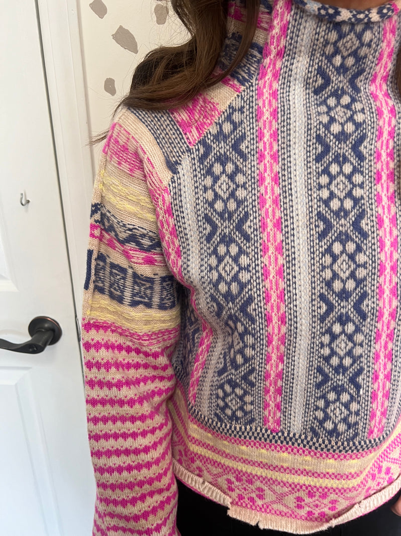 Patchwork Sweater