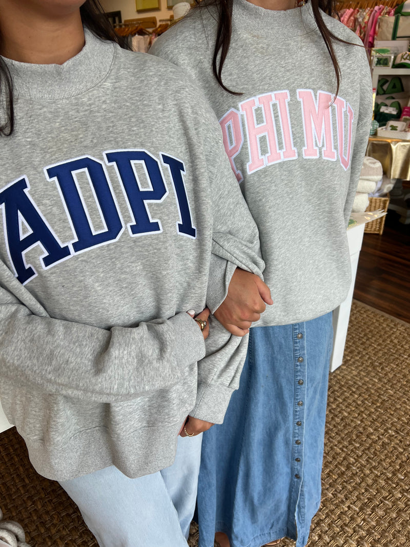 Campus Mock Neck Crew