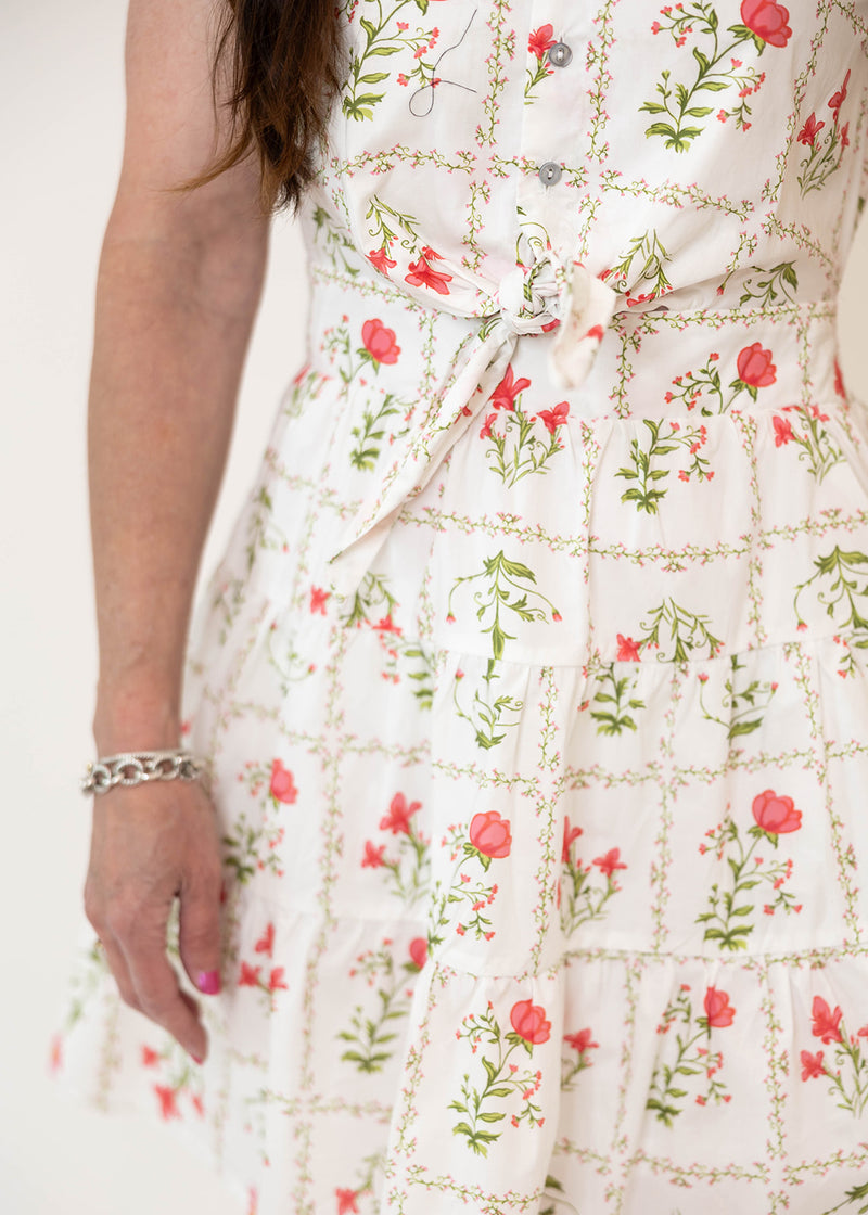 White Lotus Mini Dress