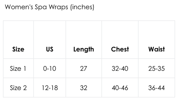 Seersucker Spa Wrap - Blue