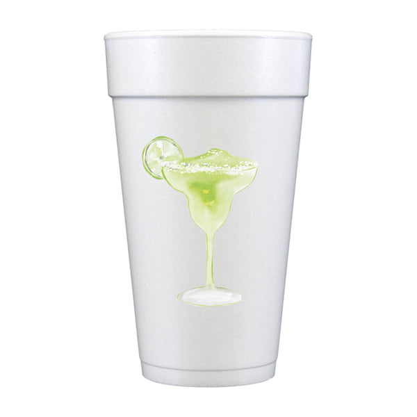 Margarita Full Color Foam Cups - Cinco de Mayo