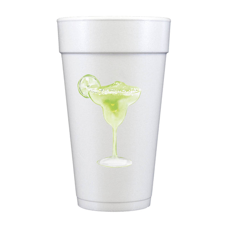 Margarita Full Color Foam Cups - Cinco de Mayo