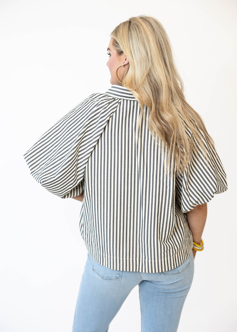 Jail House Striped Top