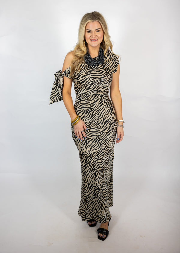 Remie Zebra Maxi Dress