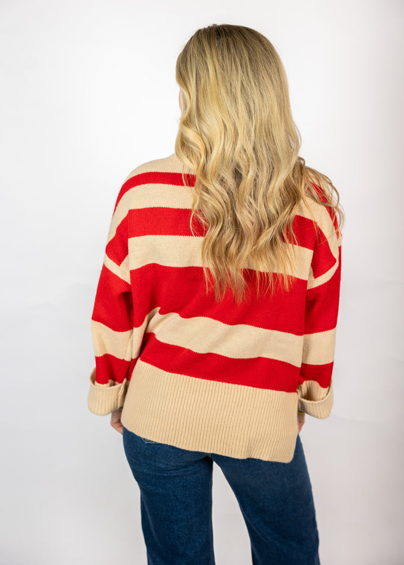 Candy Cane Sweater