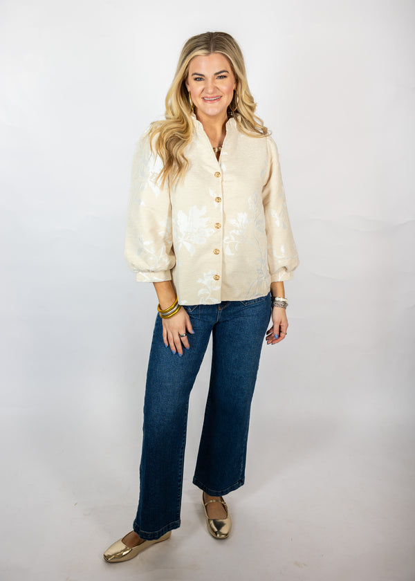 Egg Nog Blouse
