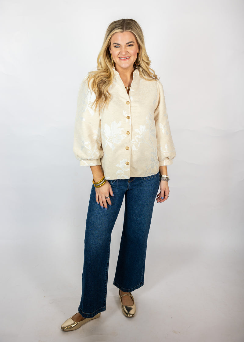 Egg Nog Blouse