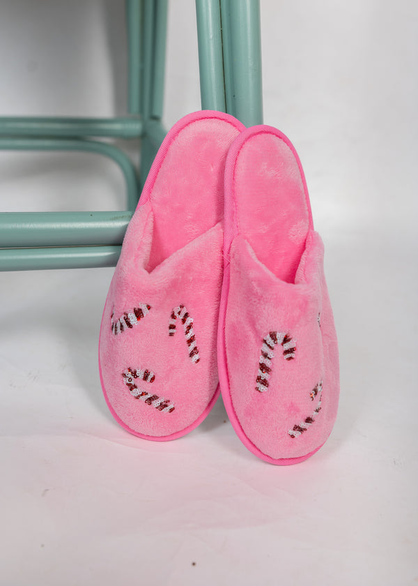 Holiday Sparkle Slippers
