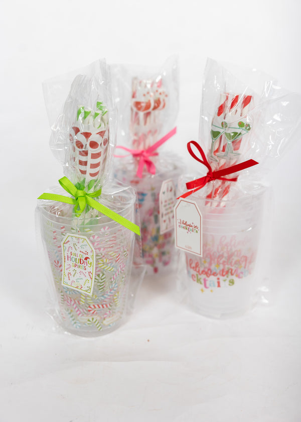 Holiday Party Cup Set