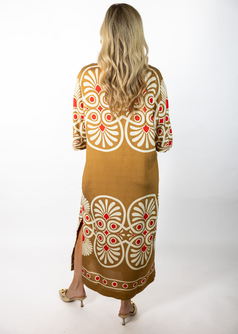 Camel Dot Dress
