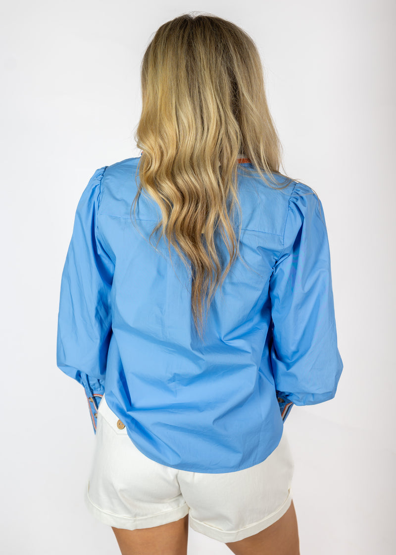 Periwinkle Blue Top
