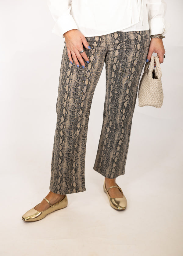 Snake Print Pants