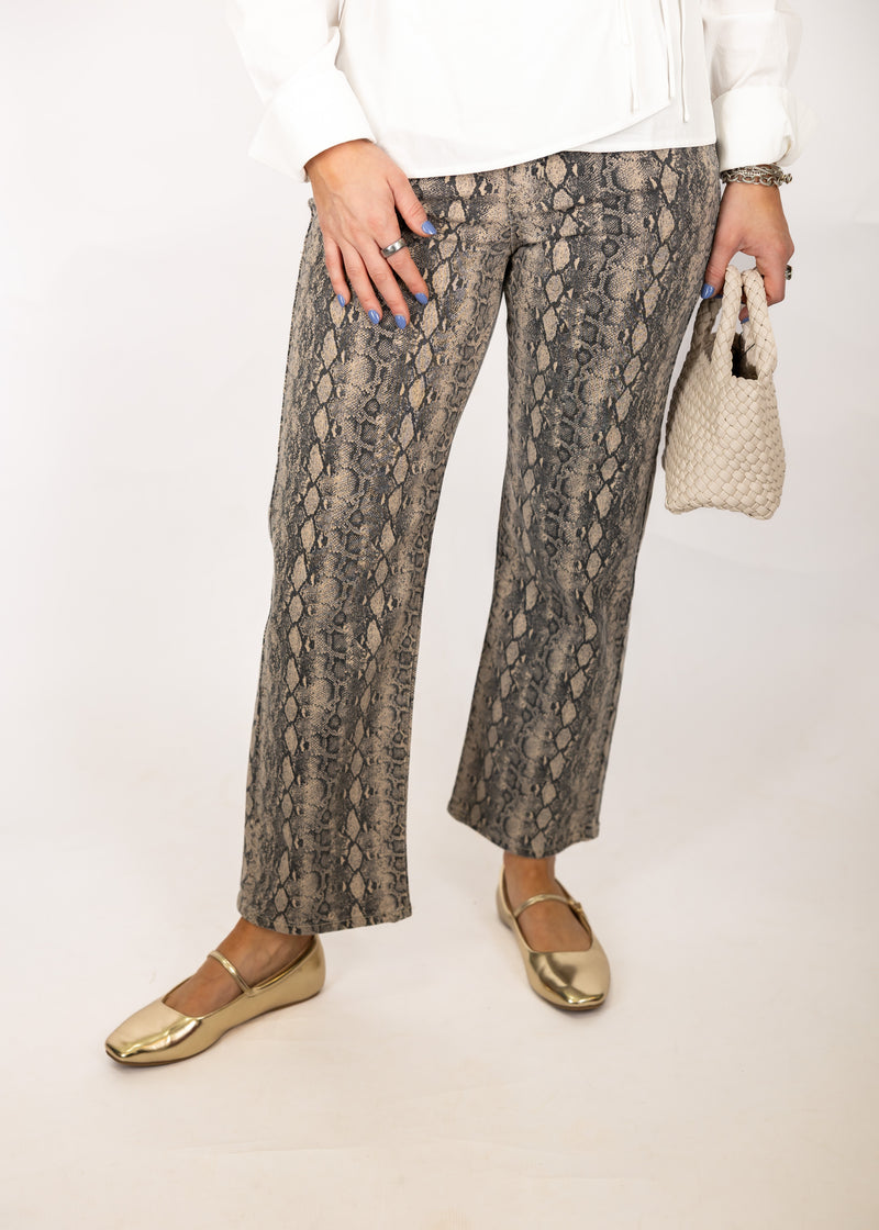 Snake Print Pants