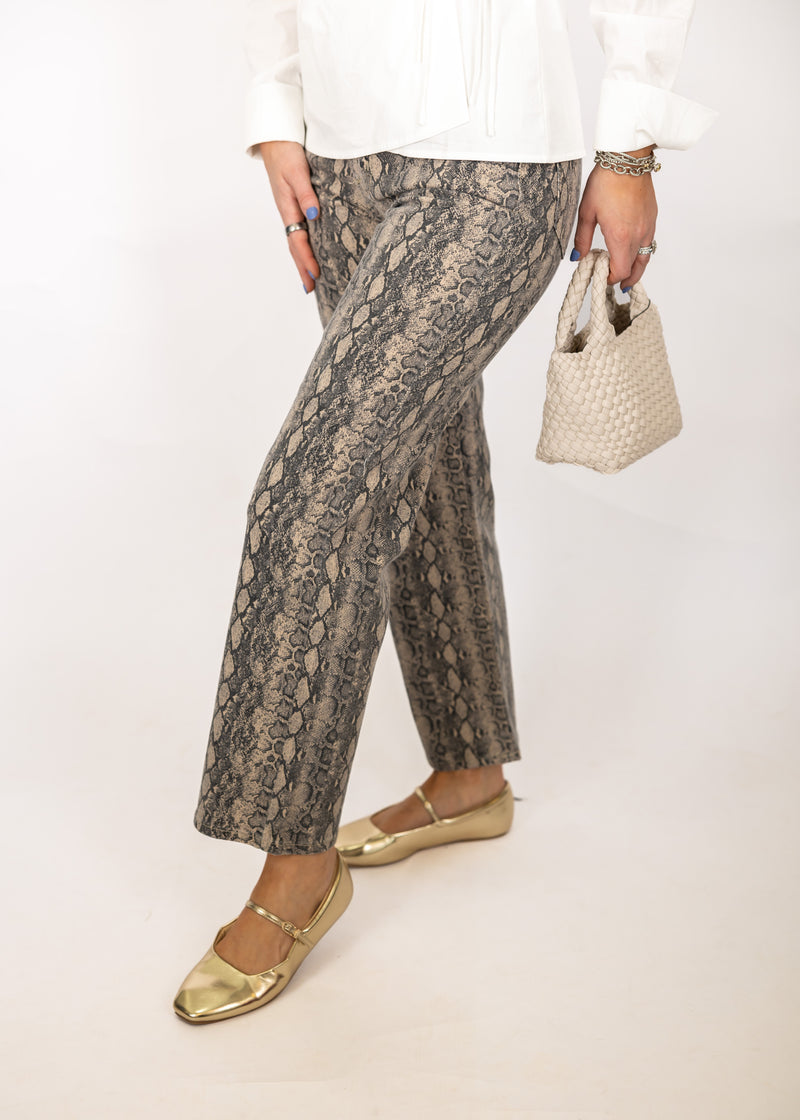 Snake Print Pants