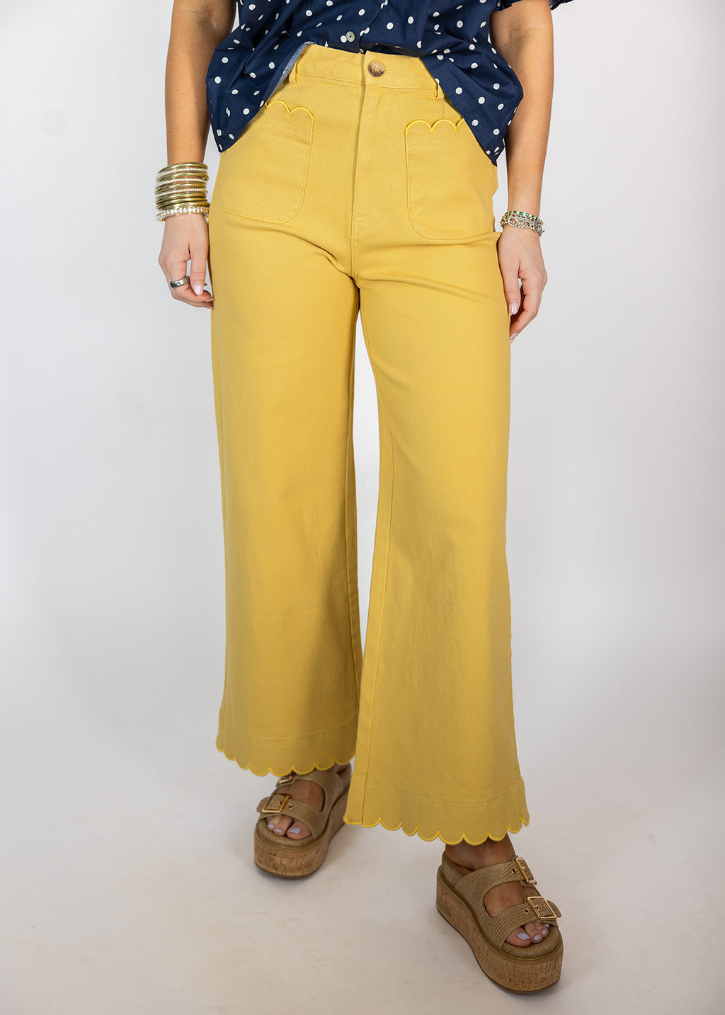 Sunrise Scalloped Pants – Dish and Lily Statesboro