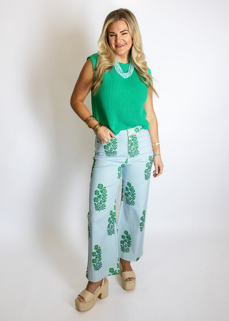 Spring Green Knit Top – Dish and Lily Statesboro