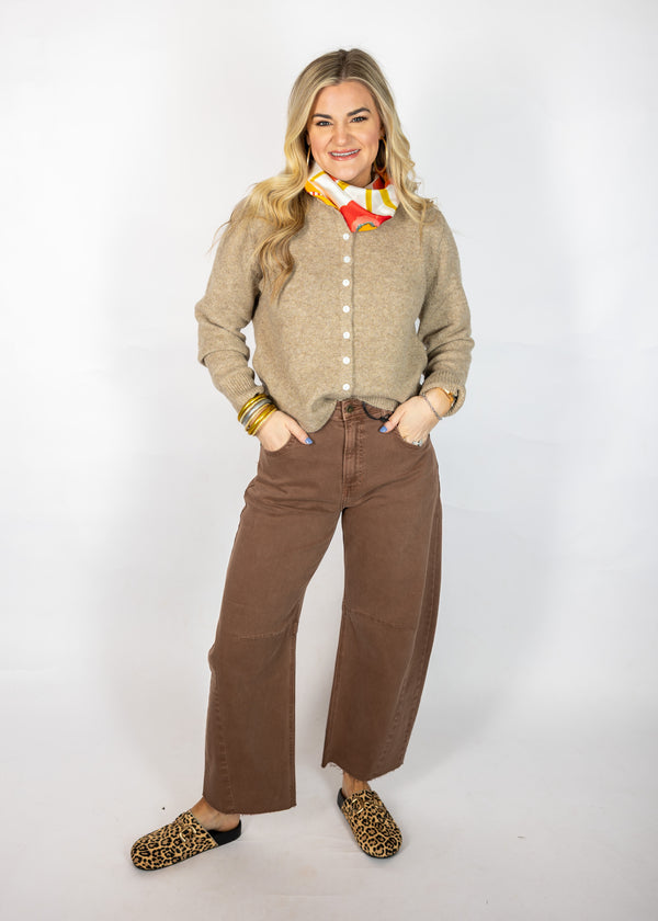 Mocha Knit Cardigan