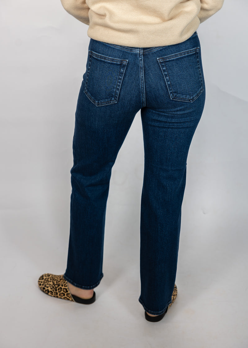 Dark Denim Straight Leg Jean