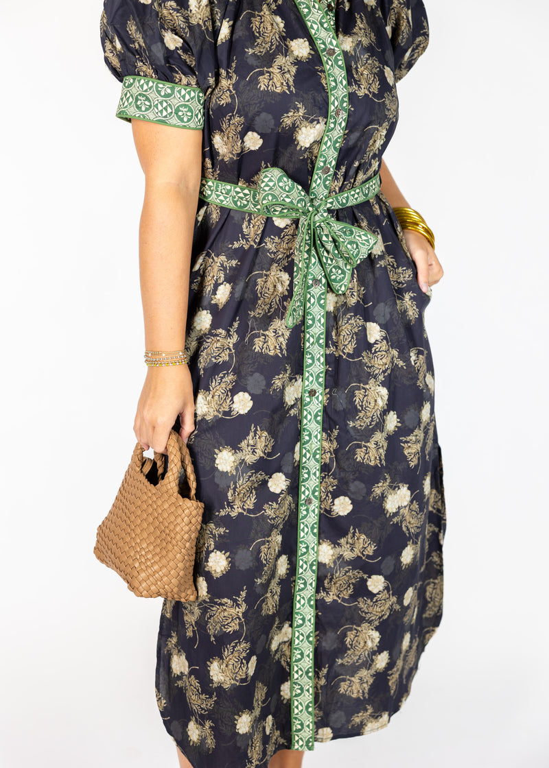 Midnight Garden Midi/Maxi Dress