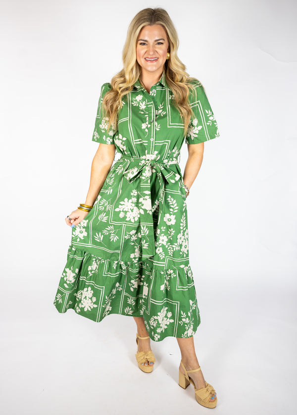 Willow Green Midi/Maxi Dress