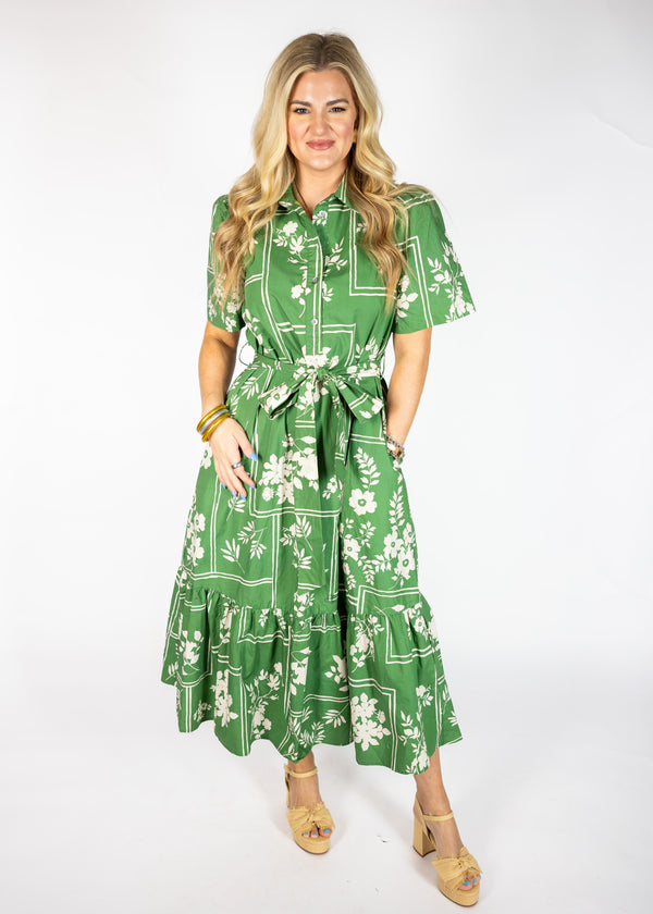 Willow Green Midi/Maxi Dress