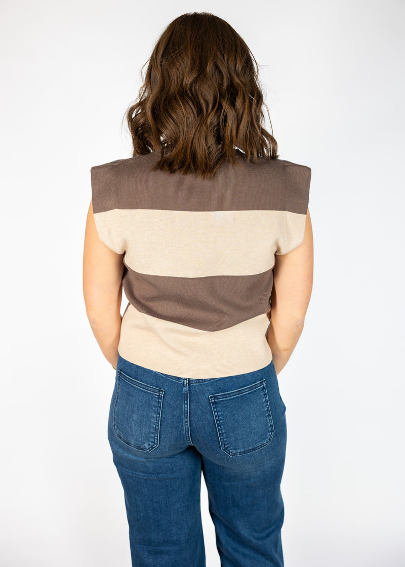 Spice Stripe Sweater