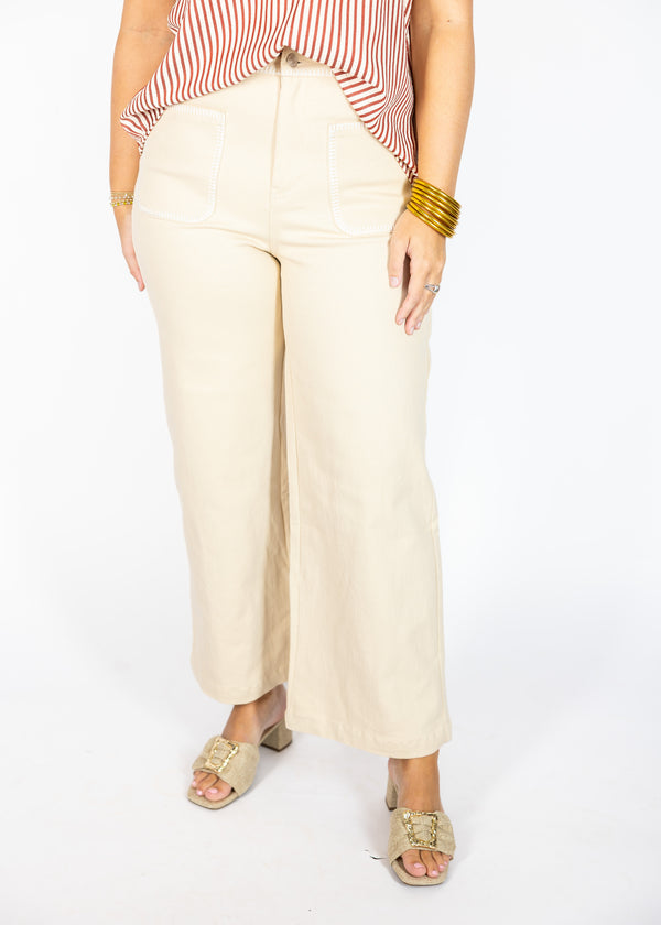 Ivory Pocket Pants