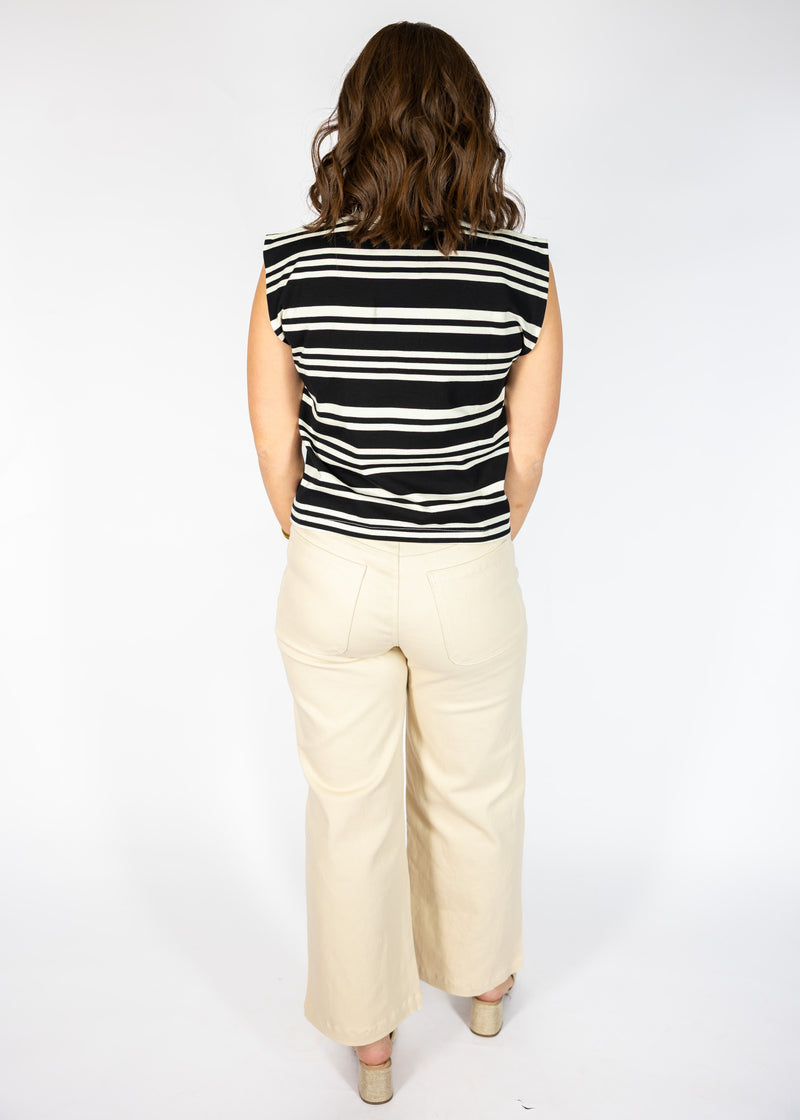 Clear-Cut Muscle Top