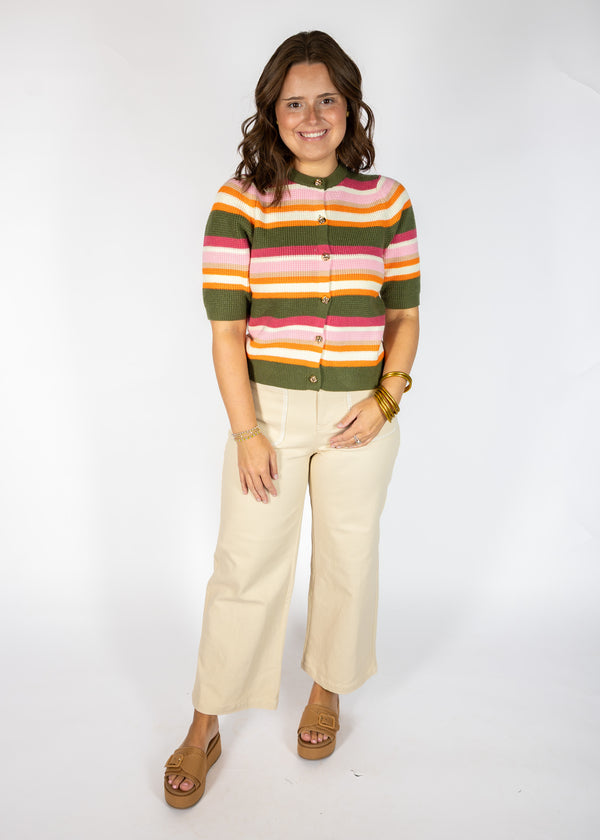 Harvest Stripe Knit Top