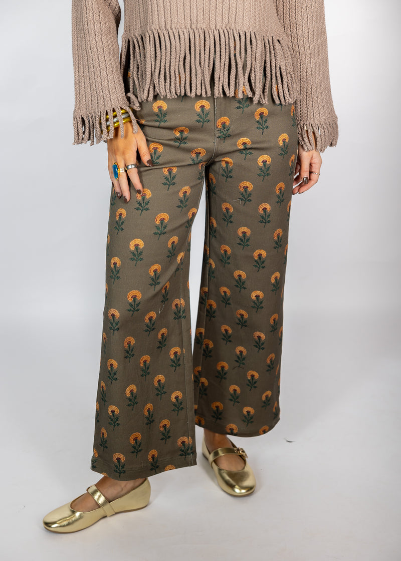 Olive Marigold Pants