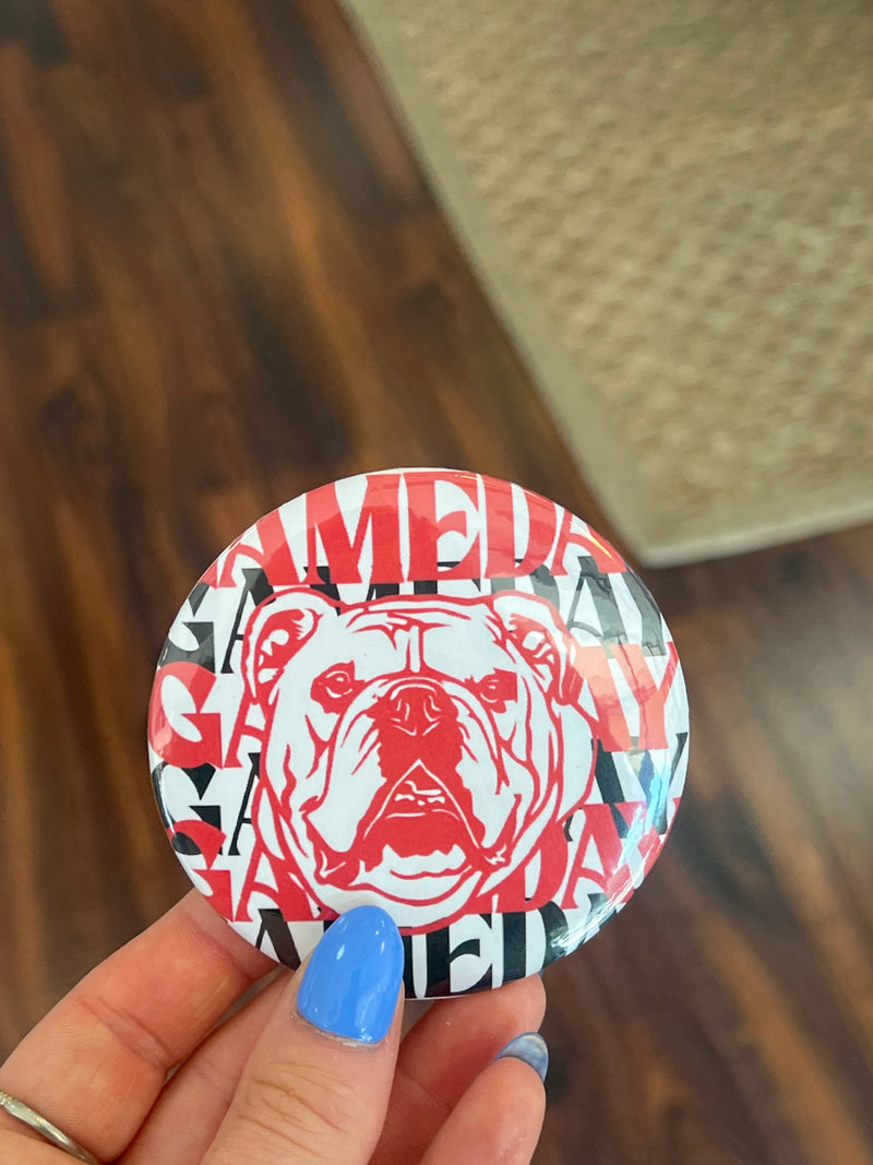 UGA game day button