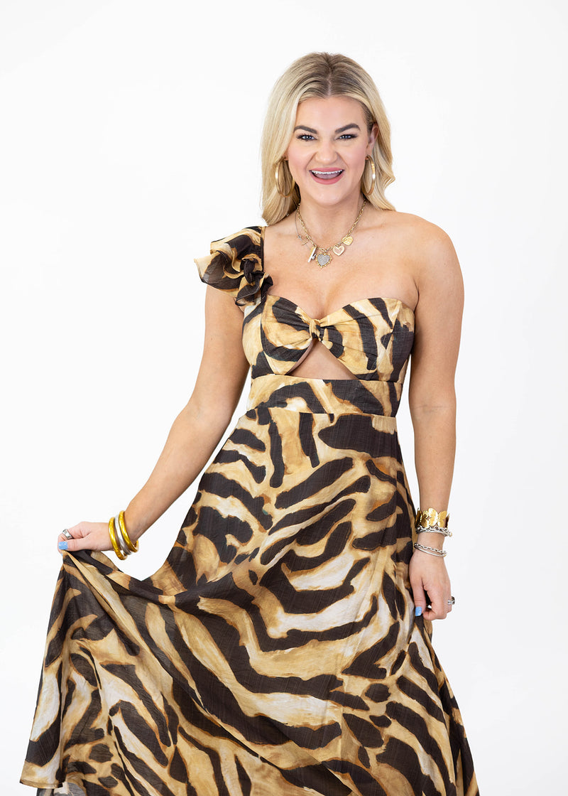 Sassy Stripe Midi/Maxi Dress