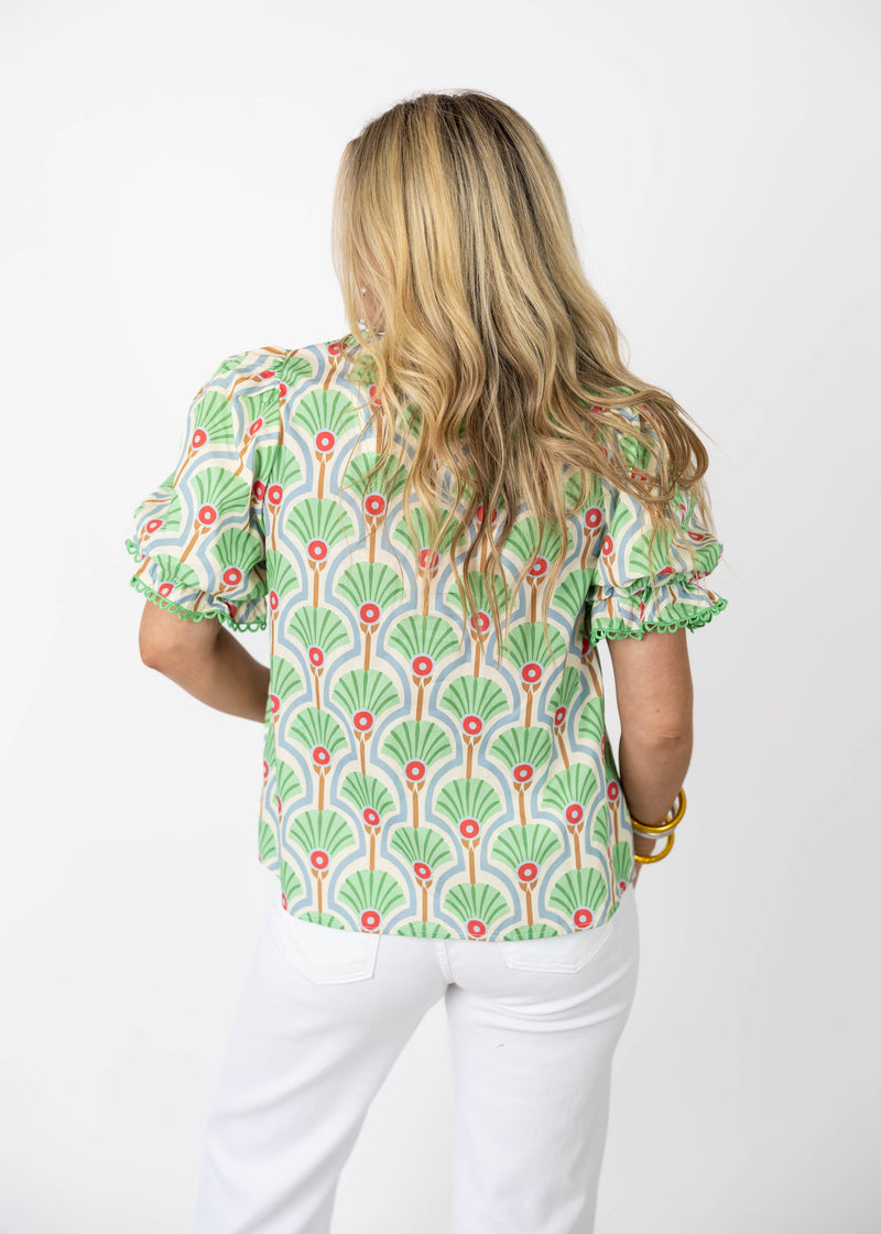 Shell-ebrate Mint Top