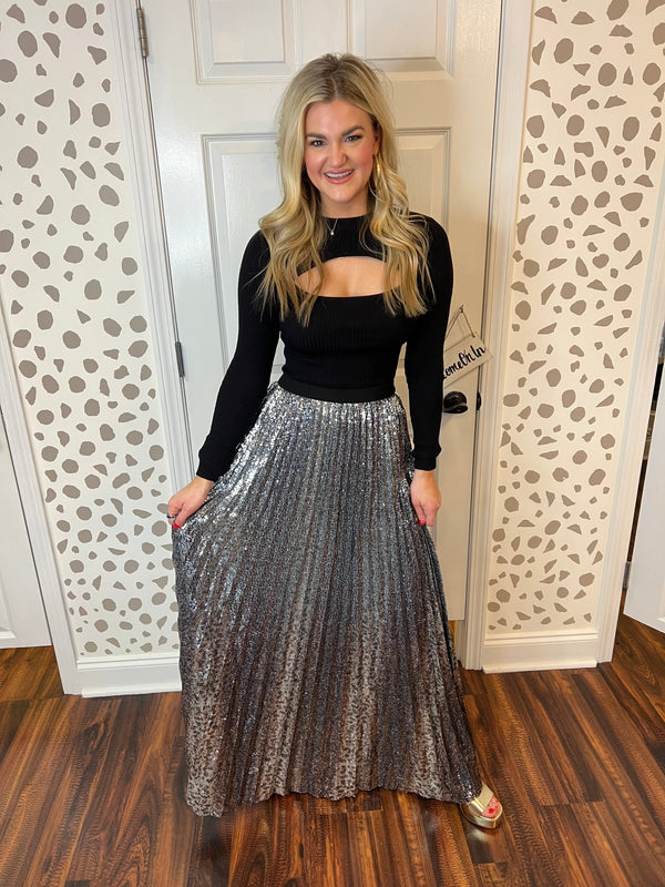 Shine On, Maxi Skirt