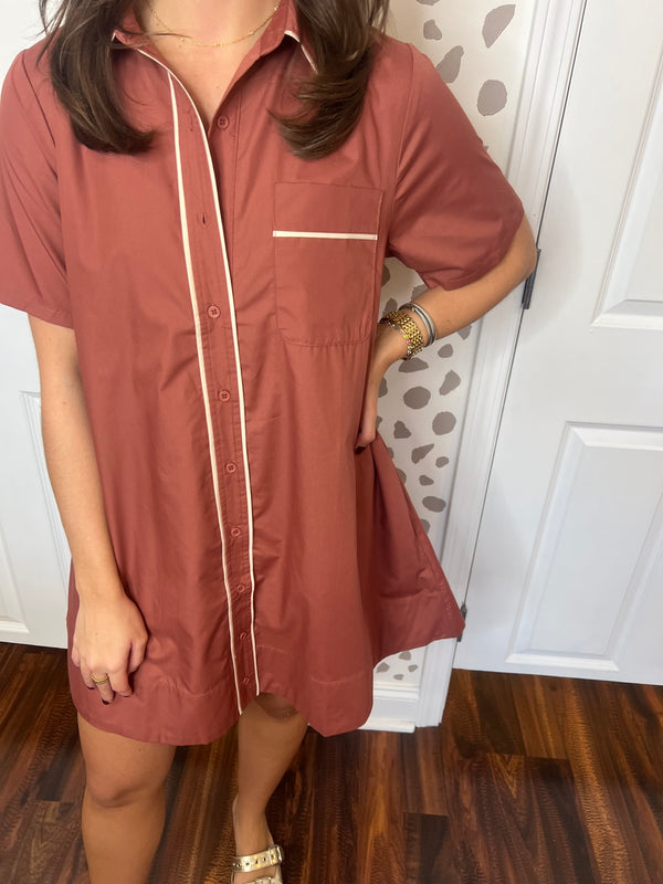 Cinnamon Mini Dress