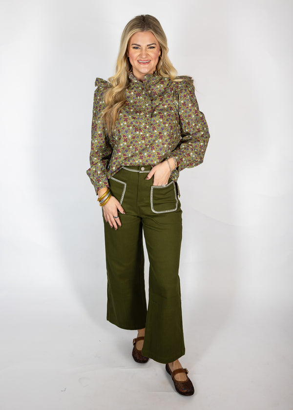Olive Oasis Top