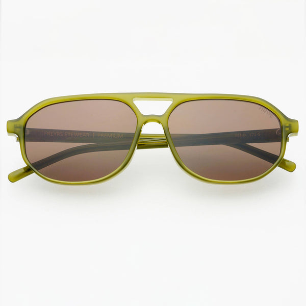 Fenix Acetate Unisex Aviator Sunglasses : Olive
