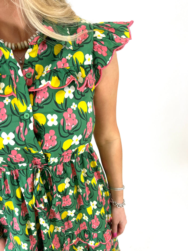 Fancy Floral Midi/Maxi Dress