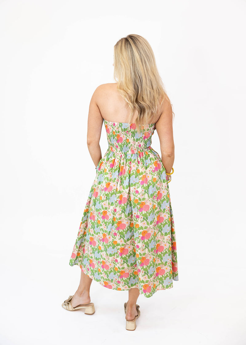 Wild Flower Midi Dress