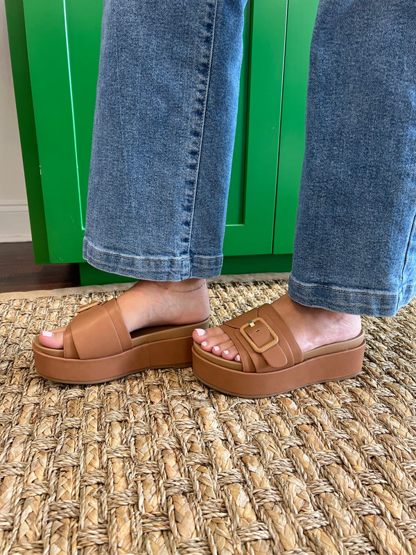 Coffee Lulah Platform Shoe