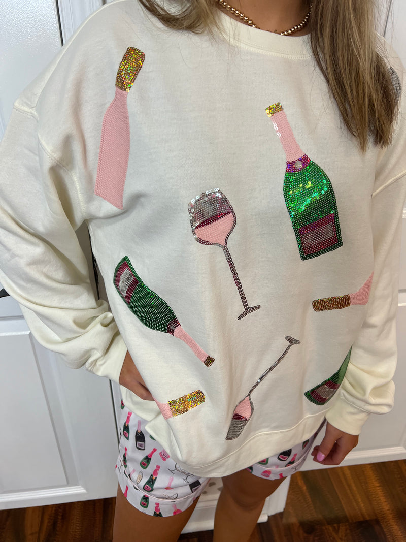 Champagne Problems Sweatshirt