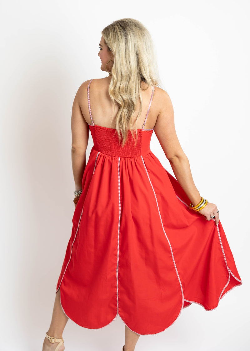 Patriotic Girl Midi Dress