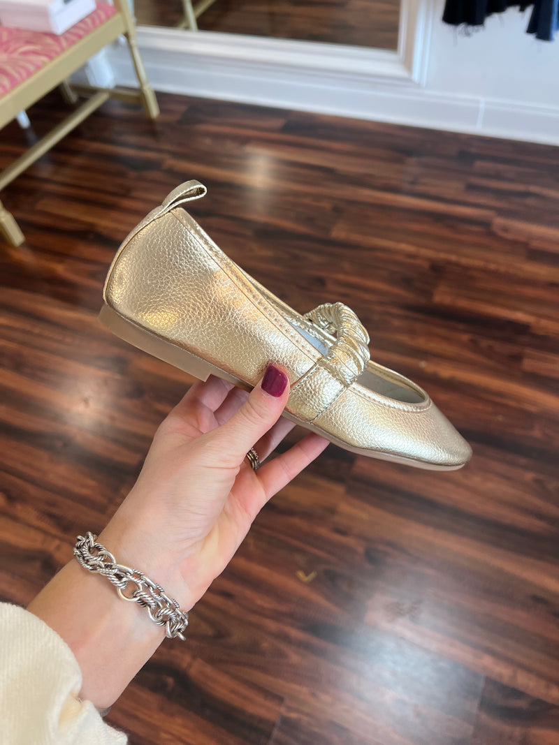 Fools Gold Ballet Flat