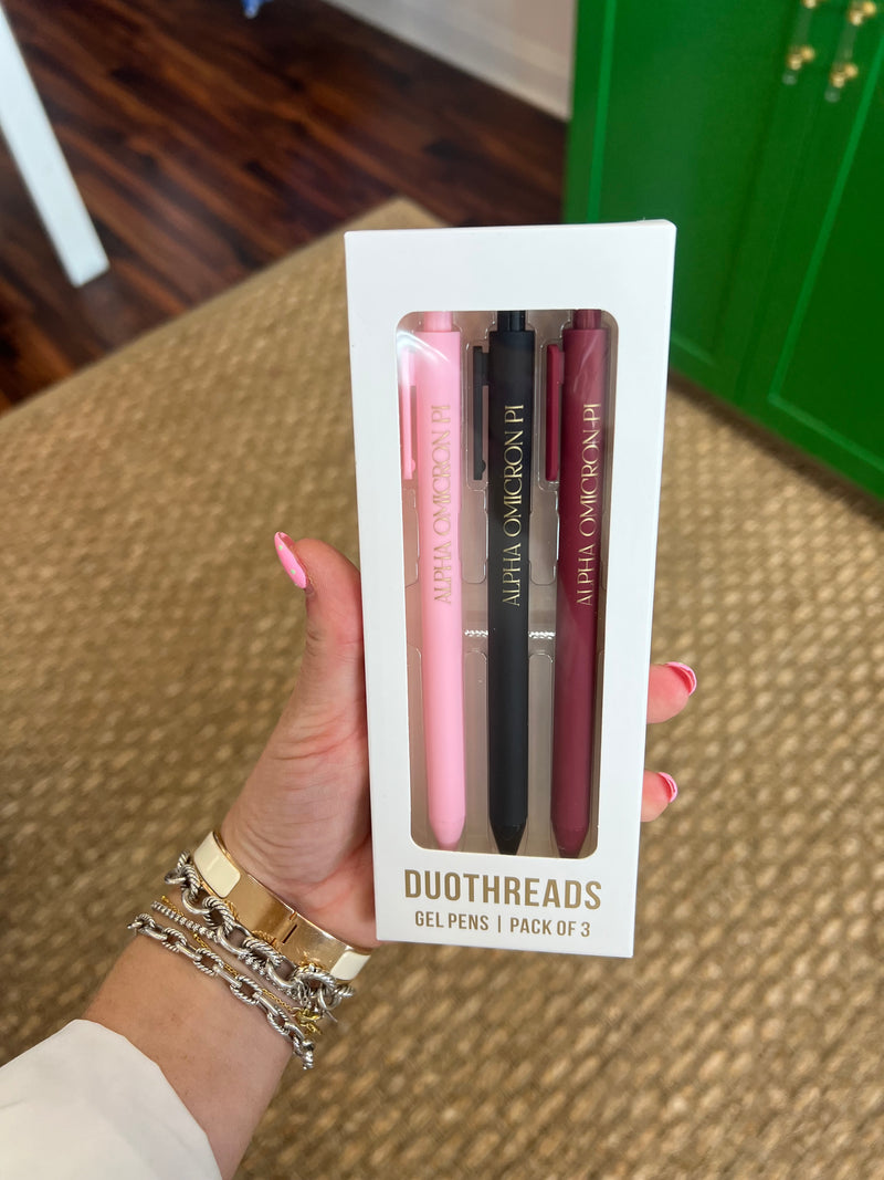 Lettered Luxe Sorority Pens