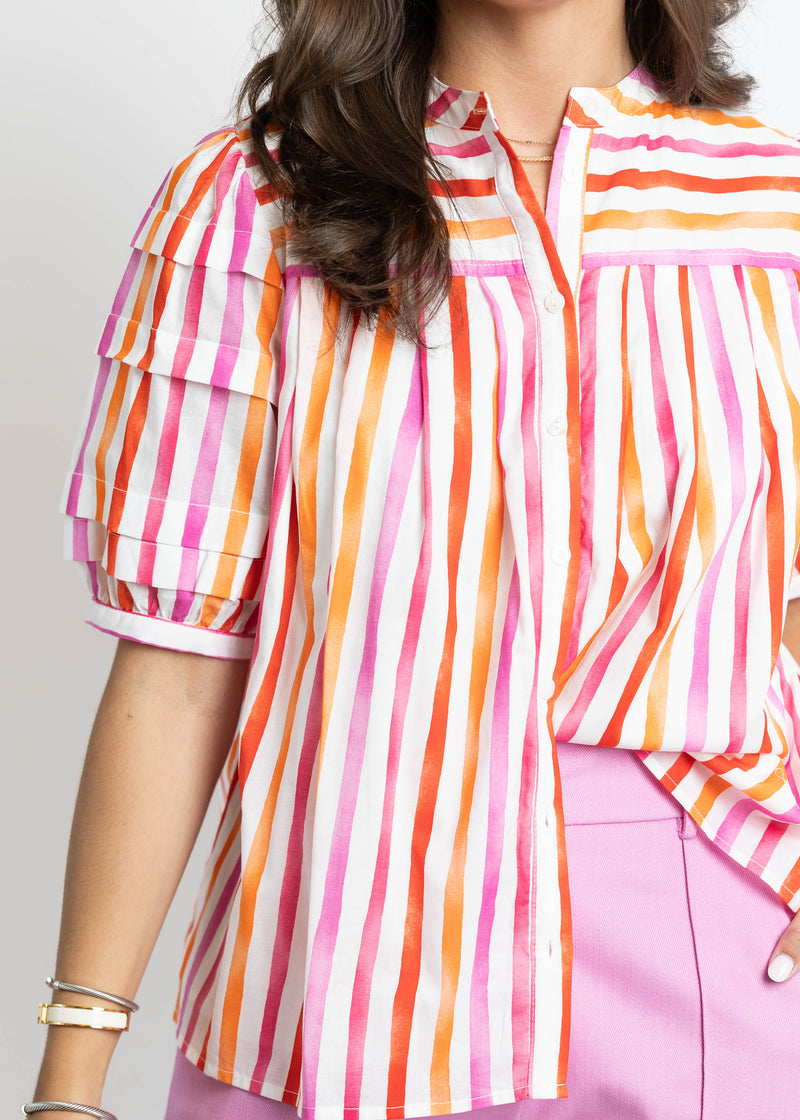 Beach Ball Stripe Top