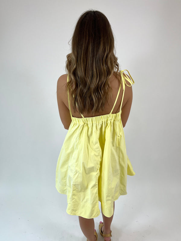 Lemon Mini Dress